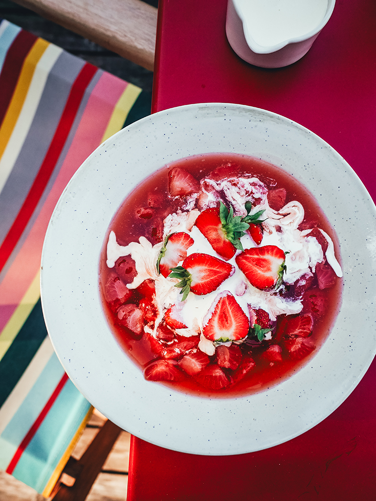 skandinavische Fruchtsuppe